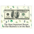 Hundred Dollar Bill Photo Hand Mirror (2.5" x 3.5")